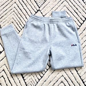 Men's M Fila Gray Sweatpants Joggers